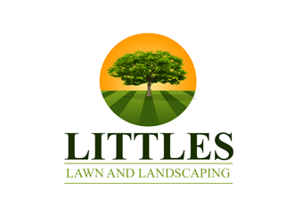 Little’s Lawn & Landscaping  logo design by kunejo