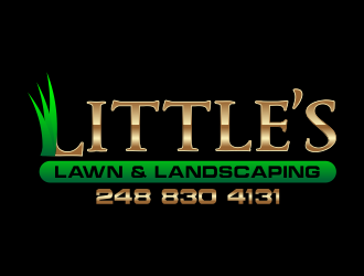 Little’s Lawn & Landscaping  logo design by done