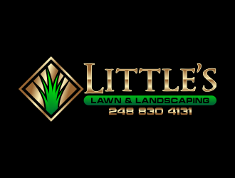 Little’s Lawn & Landscaping  logo design by done