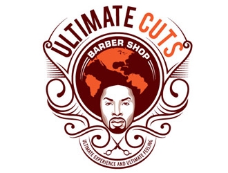 Ultimate Cuts Barber Shop  logo design by shere