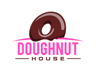 Doughnut House logo design by uyoxsoul