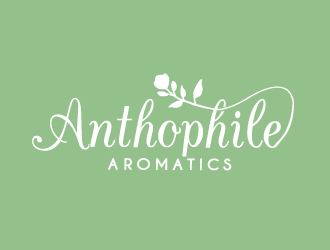 A N T H O P H I L E Aromatics  logo design by akilis13