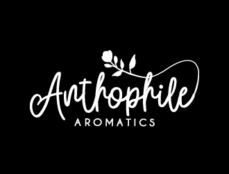 A N T H O P H I L E Aromatics  logo design by akilis13