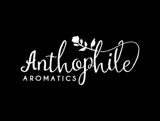 A N T H O P H I L E Aromatics  logo design by akilis13