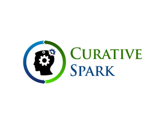 Curative Spark  logo design by Girly