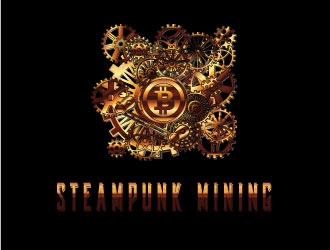 Steampunk Mining logo design by AYATA