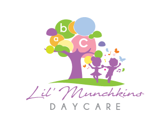 Lil’ Munchkins Daycare logo design by akupamungkas