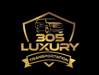 305 Luxury Transportation  logo design by REDCROW