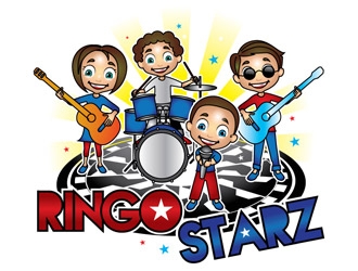 Ringo Starz logo design by logoguy
