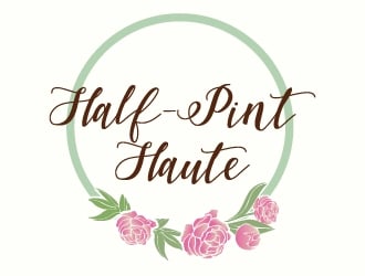 Half-Pint Haute logo design by Radovan