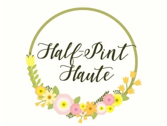 Half-Pint Haute logo design by Radovan