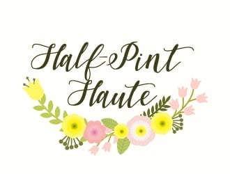 Half-Pint Haute logo design by Radovan