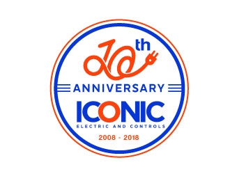 Iconic Electric and Controls logo design by REDCROW