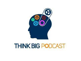 Think Big Podcast logo design by savvyartstudio