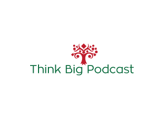 Think Big Podcast logo design by eSherpa