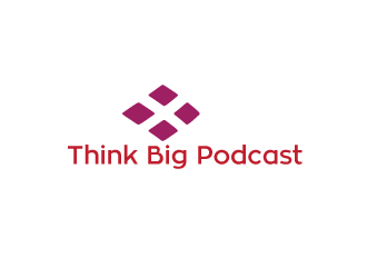Think Big Podcast logo design by eSherpa