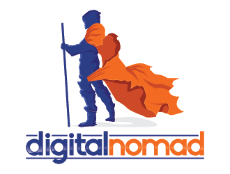 Digital Nomad logo design by shctz