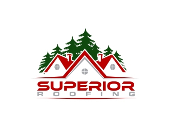 Superior Roofing logo design by MarkindDesign