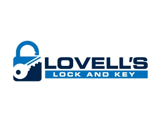Lovells Lock and Key logo design by jaize