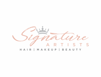 Signature Glam Artists logo design by RIANW