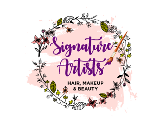 Signature Glam Artists logo design by torresace