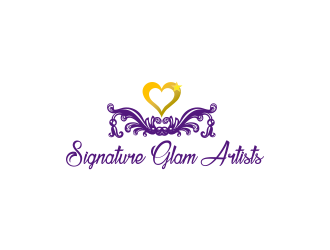 Signature Glam Artists logo design by jurnalia