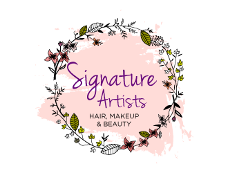 Signature Glam Artists logo design by torresace