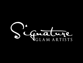 Signature Glam Artists logo design by akhi