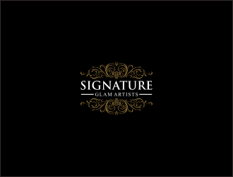 Signature Glam Artists logo design by menanagan