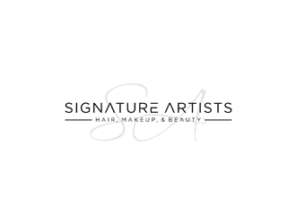 Signature Glam Artists logo design by ndaru