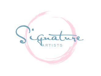 Signature Glam Artists logo design by kopipanas