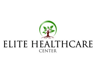 Elite Healthcare Center logo design by jetzu
