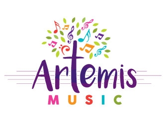 Artemis Music logo design by REDCROW