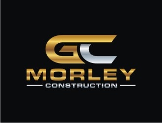 Morley Construction  logo design by bricton