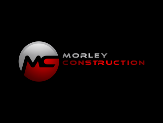 Morley Construction  logo design by BlessedArt