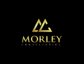 Morley Construction  logo design by oke2angconcept