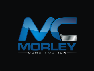 Morley Construction  logo design by agil