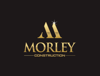 Morley Construction  logo design by YONK