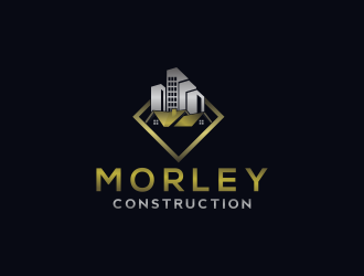 Morley Construction  logo design by rifted