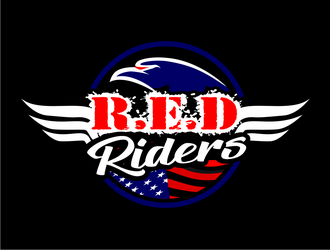 Red Riders logo design by haze