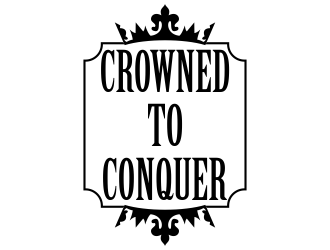 Crowned to Conquer logo design by beejo