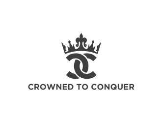 Crowned to Conquer logo design by vostre