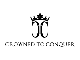 Crowned to Conquer logo design by afra_art