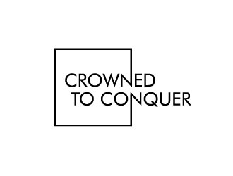 Crowned to Conquer logo design by Gaze