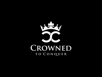 Crowned to Conquer logo design by kaylee