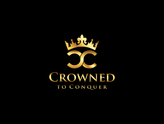 Crowned to Conquer logo design by kaylee