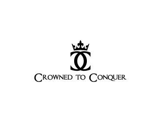 Crowned to Conquer logo design by lokiasan