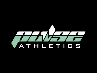 Pulse Athletics Volleyball Club  logo design by Girly