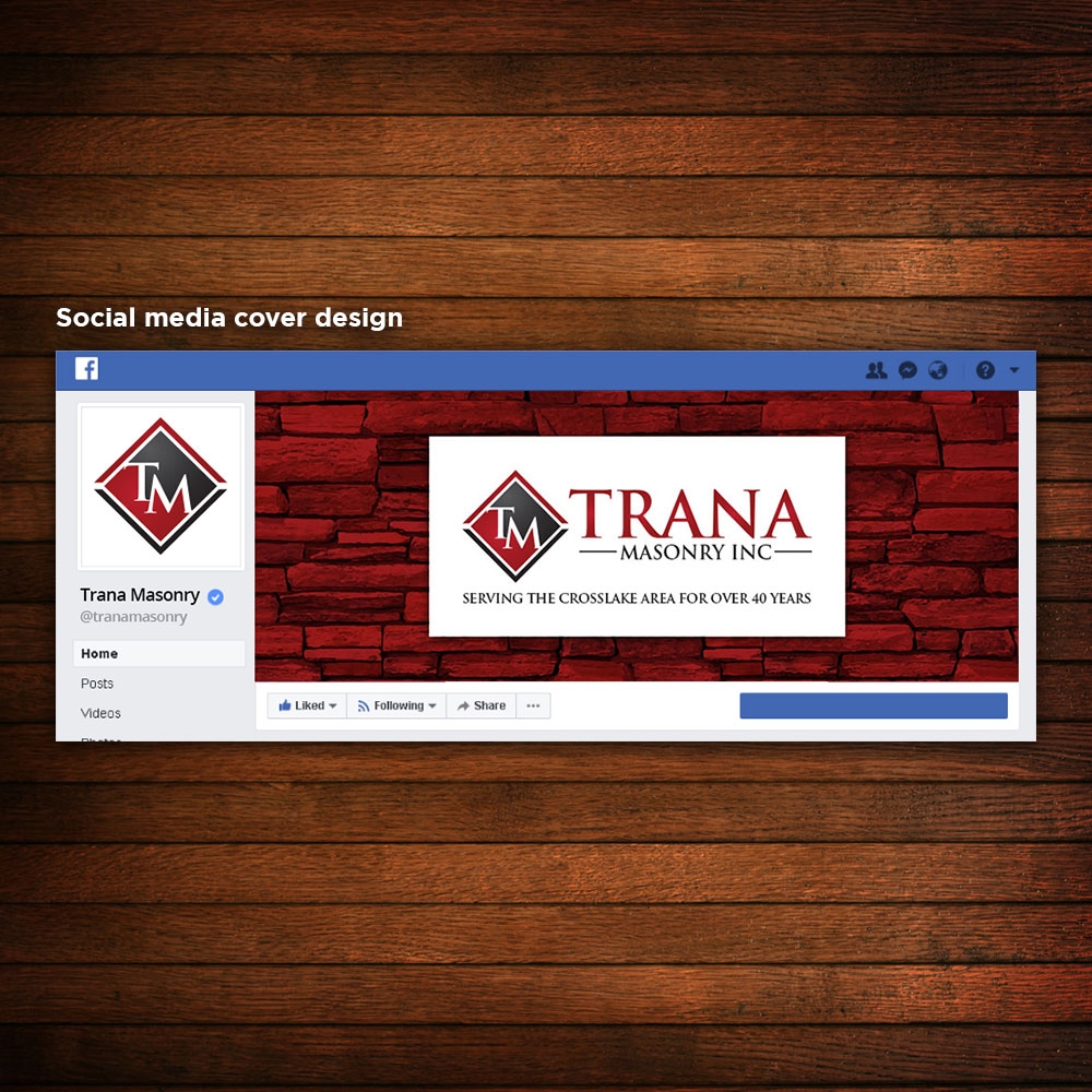 Trana Masonry Inc. logo design by blackhood