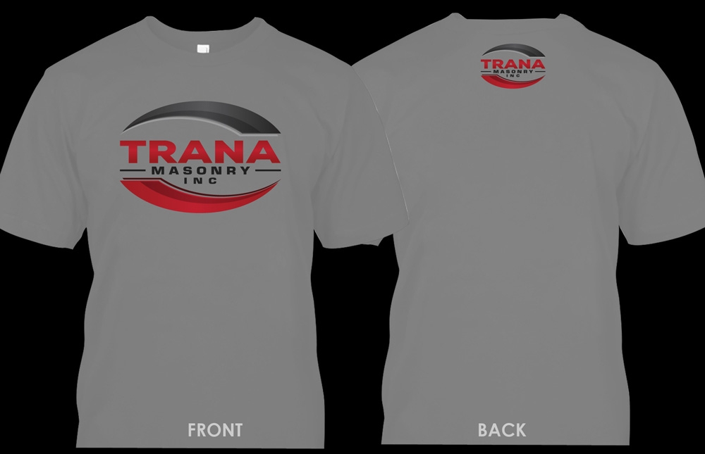 Trana Masonry Inc. logo design by SOLARFLARE